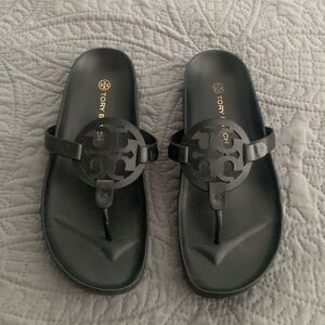 Tory Burch Miller Cloud Sandals Size 9.5 Worn Twice!